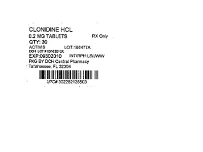 Label Image for 0.2mg - Clonidine 0.2mg(Actavis)
